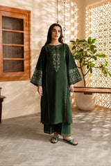 LIME GREEN 2PCs – Vibrant & Breezy Lawn Suit