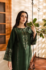 LIME GREEN 2PCs – Vibrant & Breezy Lawn Suit
