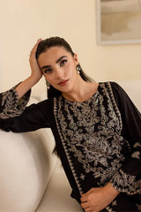 VALAK 3PC Embroidered Lawn Dress.